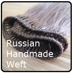 Russian Handmade Wefted Hair Extensions